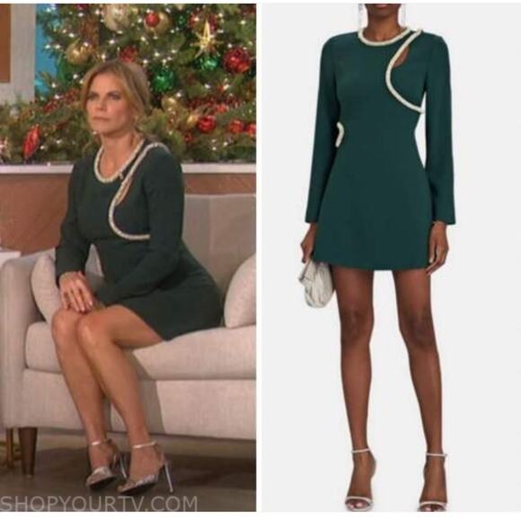 Jonathan Simkhai Katharine Diamante Embellished Cutout Mini Dress Size
2 / Small - Picture 11 of 12